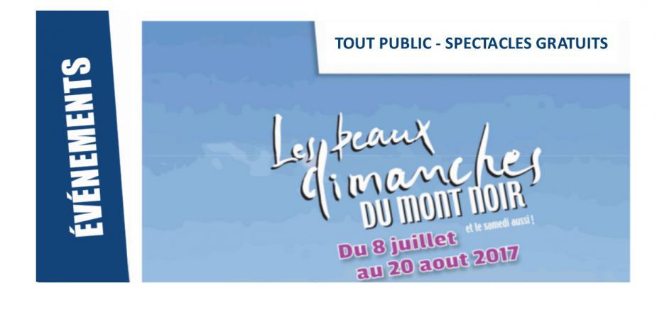 Les Beaux Dimanches Du Mont Noir 2022